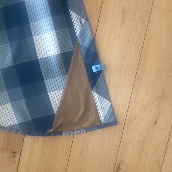 Orvis Men's Blue Plaid Shirt - Picture 8 of 12